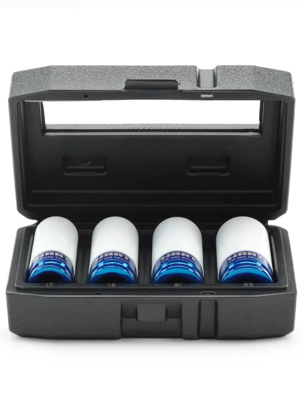 HART 1/2-inch Non-Marring Impact Socket Set (4-Piece), Standard Sockets